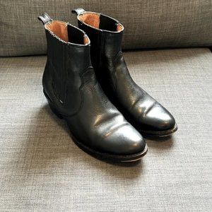 Frye Sacha Western Chelsea Booties (Sz 8)